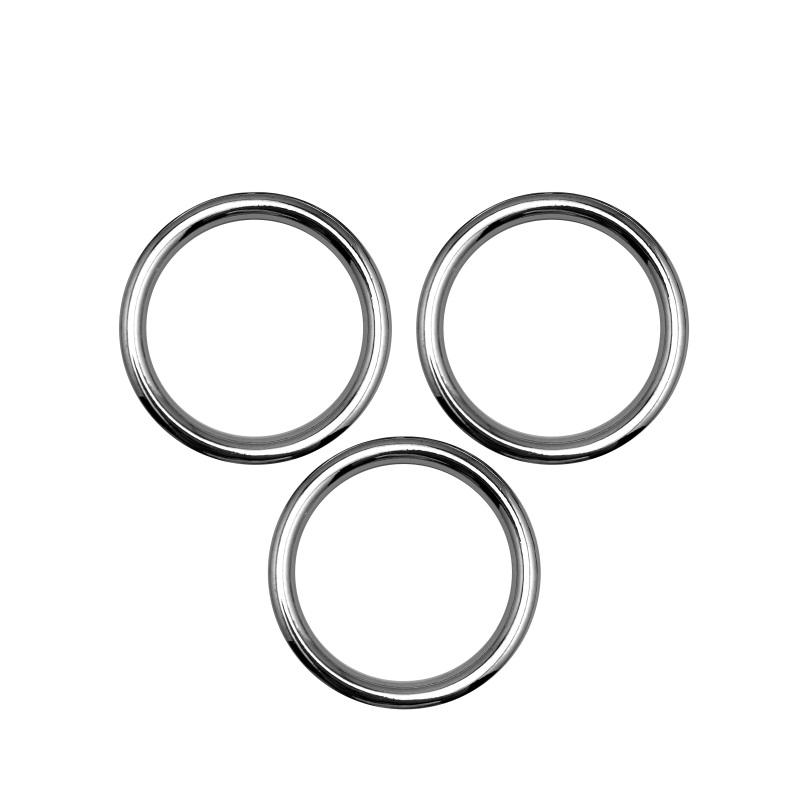 Small Large Male Ball Scrotum Stretcher Metal Penis Lock Cock Ring Bondage Restraint Delay Ejaculation BDSM Sex Toy for Man