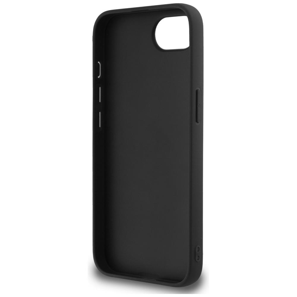 Etui do iPhone 16e Guess Fixed Glitter Czarny