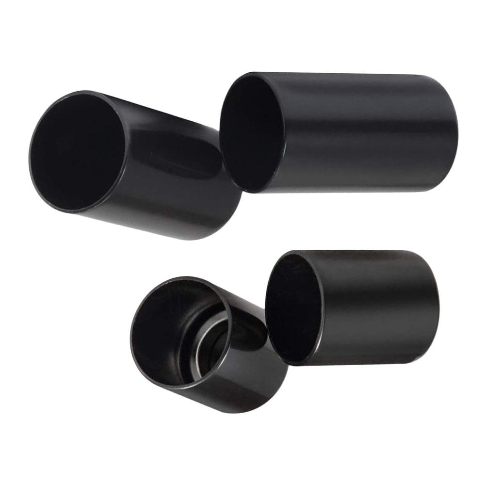 4Pcs Motorrad Docking Hardware Punkt Abdeckung Schwarz Chrom Für Harley Touring Electra Glide Road King Street Glide 2009-2024