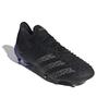 Adidas Predator Freak.1 Low FG Demonskin - Black Sonic Ink Men Sneakers Core-Black Iron-Metallic FY6265