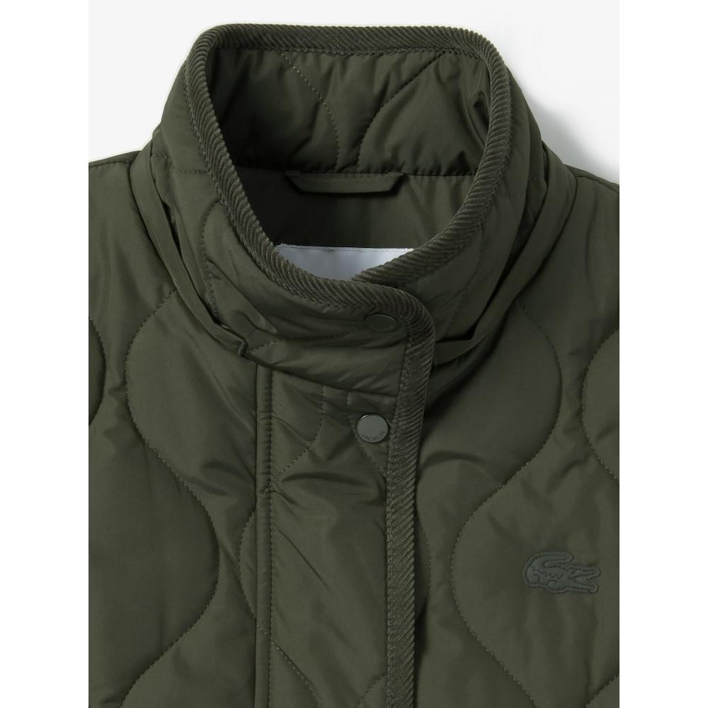 LacoSte Women S Crop Wave Quilting Jumper Bf232e 54n Bmy q2nBf232e 54nBmy