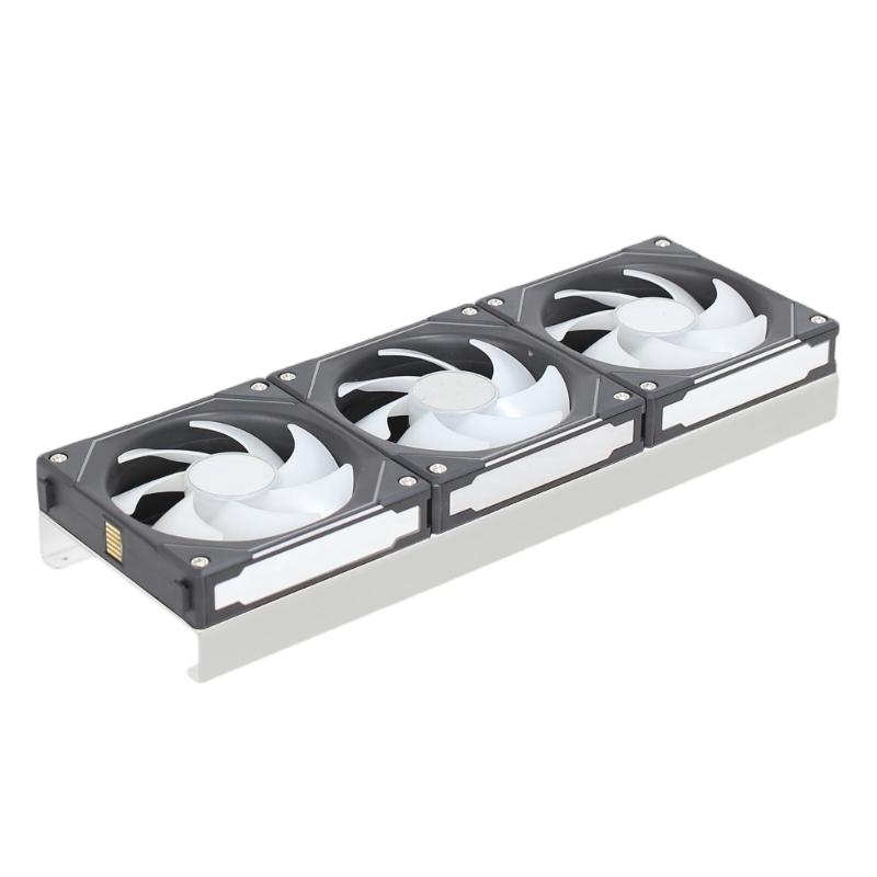 12cm Metal Fan Raising Bracket Elevates Cooling 15mm For Enhances Airflow In Gaming PC And Workstations