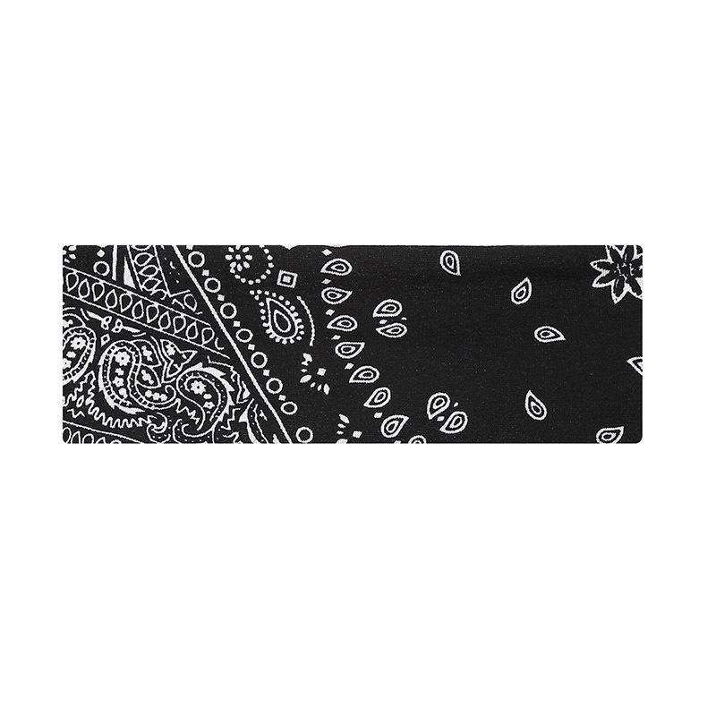 European & American Paisley Cotton Yoga Headband - Bohemian Hair Accessory Customization