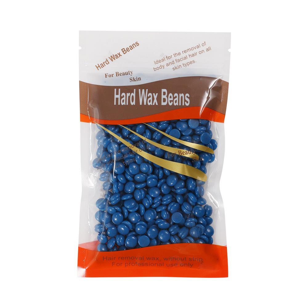 Amber Rose Hard Wax Beans for Hair Removal, 50g - Solid Cream, Paperless Depilatory Solution