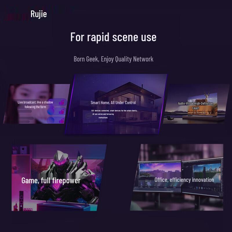 Ruijie RG-EW6000GX PRO WiFi 6 Gaming Router