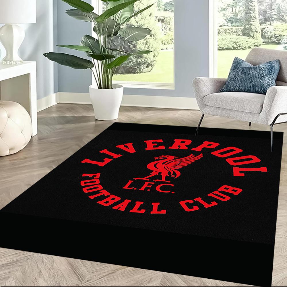 Liverpool Football Club Floor Mat Perfect For Bedrooms Living Rooms Study Room Dining Room Antislip Carpet Office Home Decor Perfect Gift For Womenmen