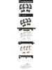 22 ID.6X Seat Adjustment Button Decorative Patch - Car Accessories