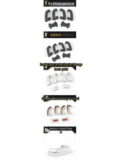 22 ID.6X Seat Adjustment Button Decorative Patch - Car Accessories