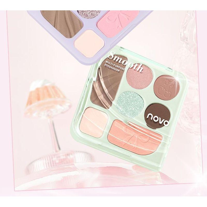 NOVO - Indulge Fantasy Comprehensive 7-Color Eyeshadow Palette - 4 Types