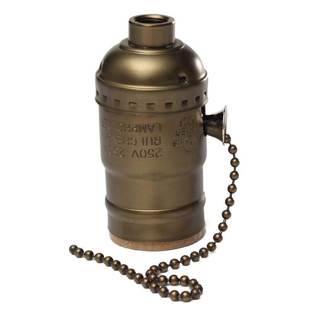 Screw Bulbs Edison E26/E27 Aluminum Shell Accessories Lamp Bases Socket Holder No Switch Lighting