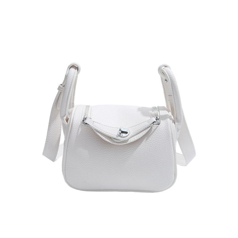 Fashion texture handbag bag women's summer simple casual pillow bag commuter shoulder messenger bag