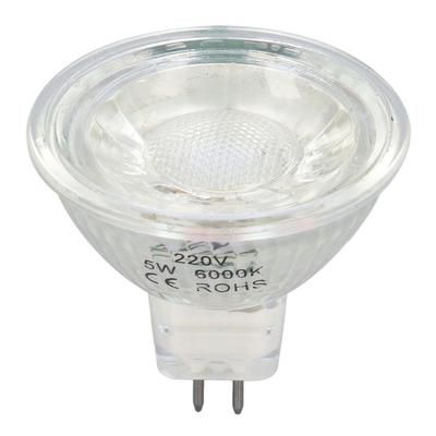 5W COB LED Glühbirne Glas MR16 Glühbirne Dimmbare Spot Glühbirne für Schlafzimmer Wohnzimmer 220V