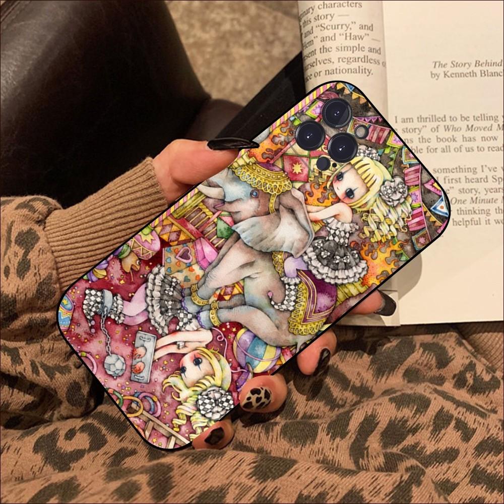 Selling Aya Takano Phone Case For IPhone 16 15 14 13 12 Mini 11 Pro XS Max X XR SE 6 7 8 Plus Soft Silicone Cover