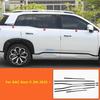 For GAC Aion V 2th 2025 + Door Window Strip Cover Glass Side Trim Car Styling Protector Decoration Accessories Exterior Sticker