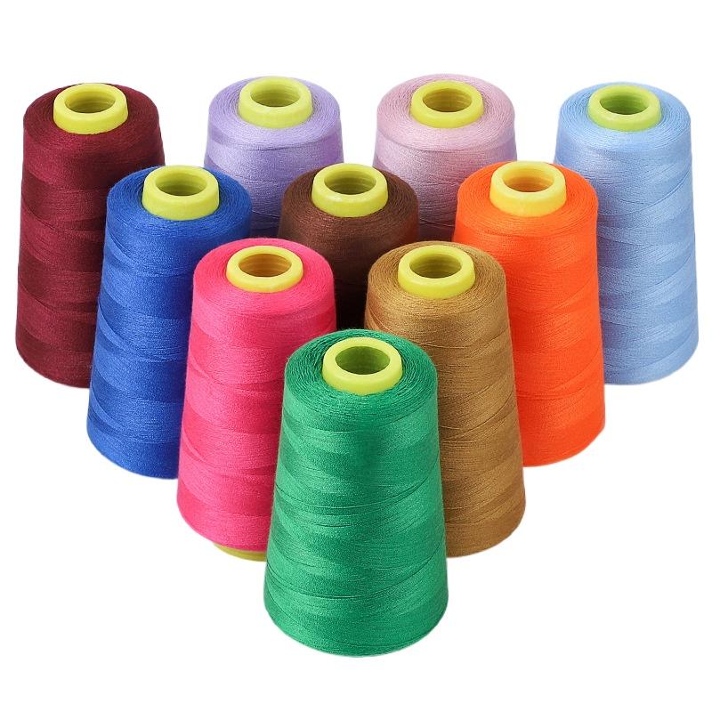 Nähgarn--Polyestergarn für Nähmaschine für Anfänger, Handnähen & Quilten - 3000 Yards pro Stück in 31 Farben