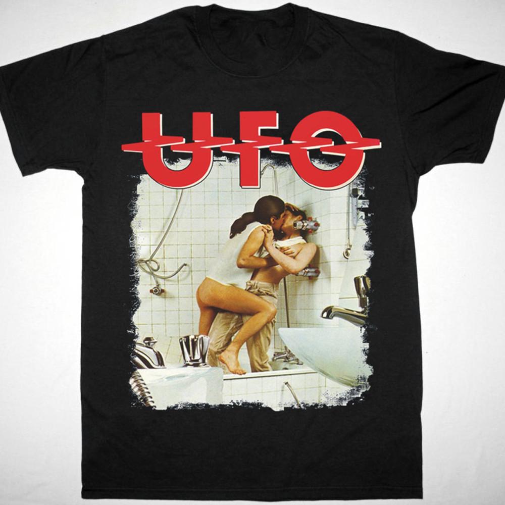 UFO band HOT NEW black T-shirt Short sleeve All sizes JJ3032