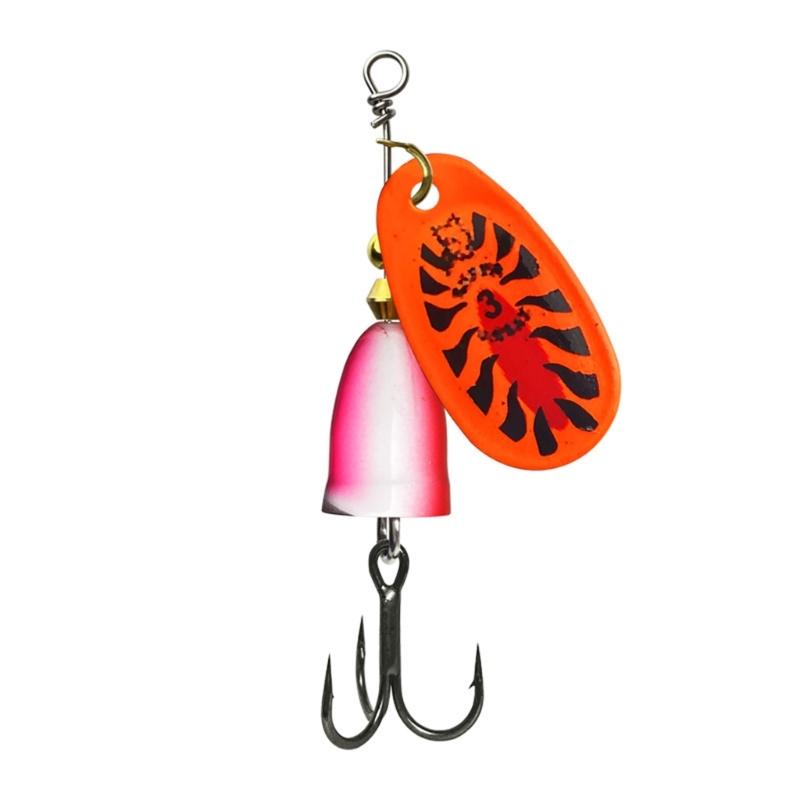 10 Piezas Señuelos Metálicos Duros Set de Cucharillas Spinner para Trucha con Anzuelo Triple 5/6/8/9/11g Señuelo de Pesca Spinnerbait Equipo de Pesca
