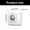 Wireless Portable Mini Printer Bluetooth Thermal Printing For Study Notes Office Work With 1 Roll Thermal Paper Included