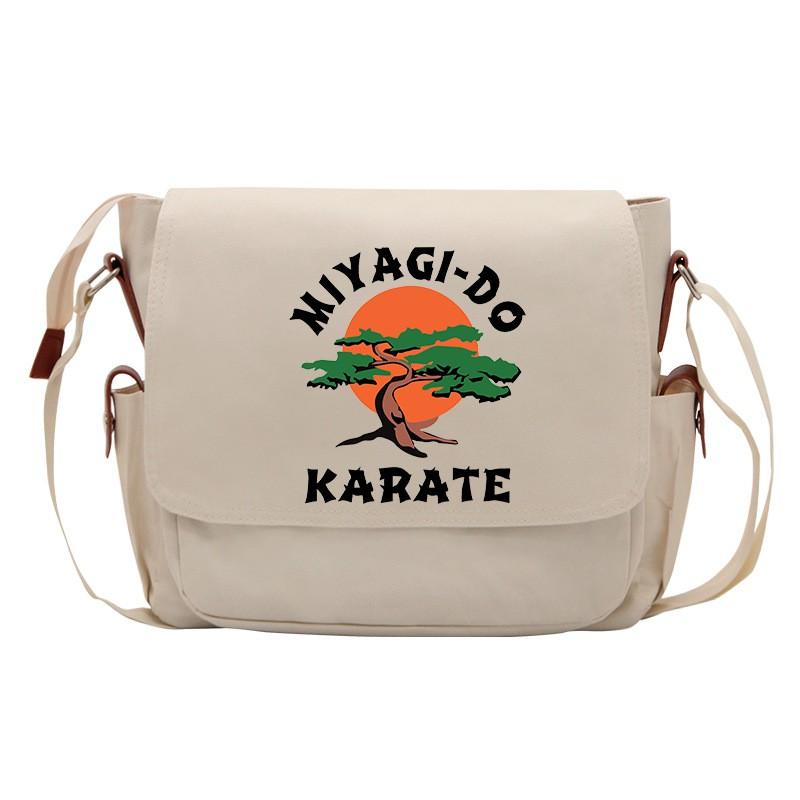 Cobra Kai Anime Crossbody Bag Oxford Cloth Large Capacity Casual Shoulder Students
