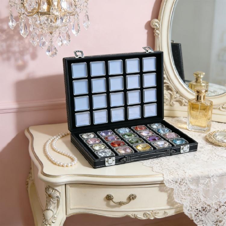 Transparent Acrylic Box Trays for Modern Storage Solution Jewelry Display Cases for Commercial Household Use
