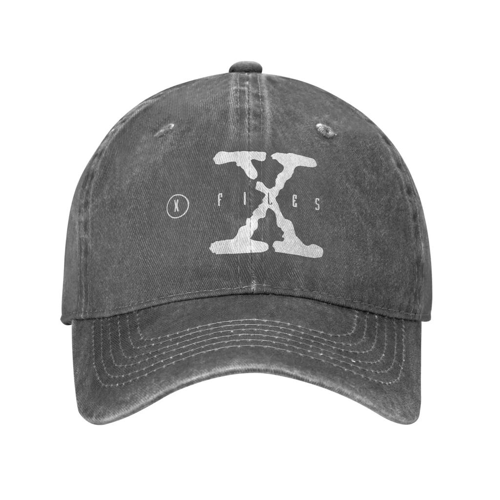 Washed Baseball Cap The X Files Movie Summer Hip Hop Hats For Unisex-Teens  Fitted Retro Outdoor Sports Sun Snapback Cap