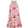 New Boho Long Dress Summer New Style Add Fat To Increase Sleeveless Crew-neck Print Dress