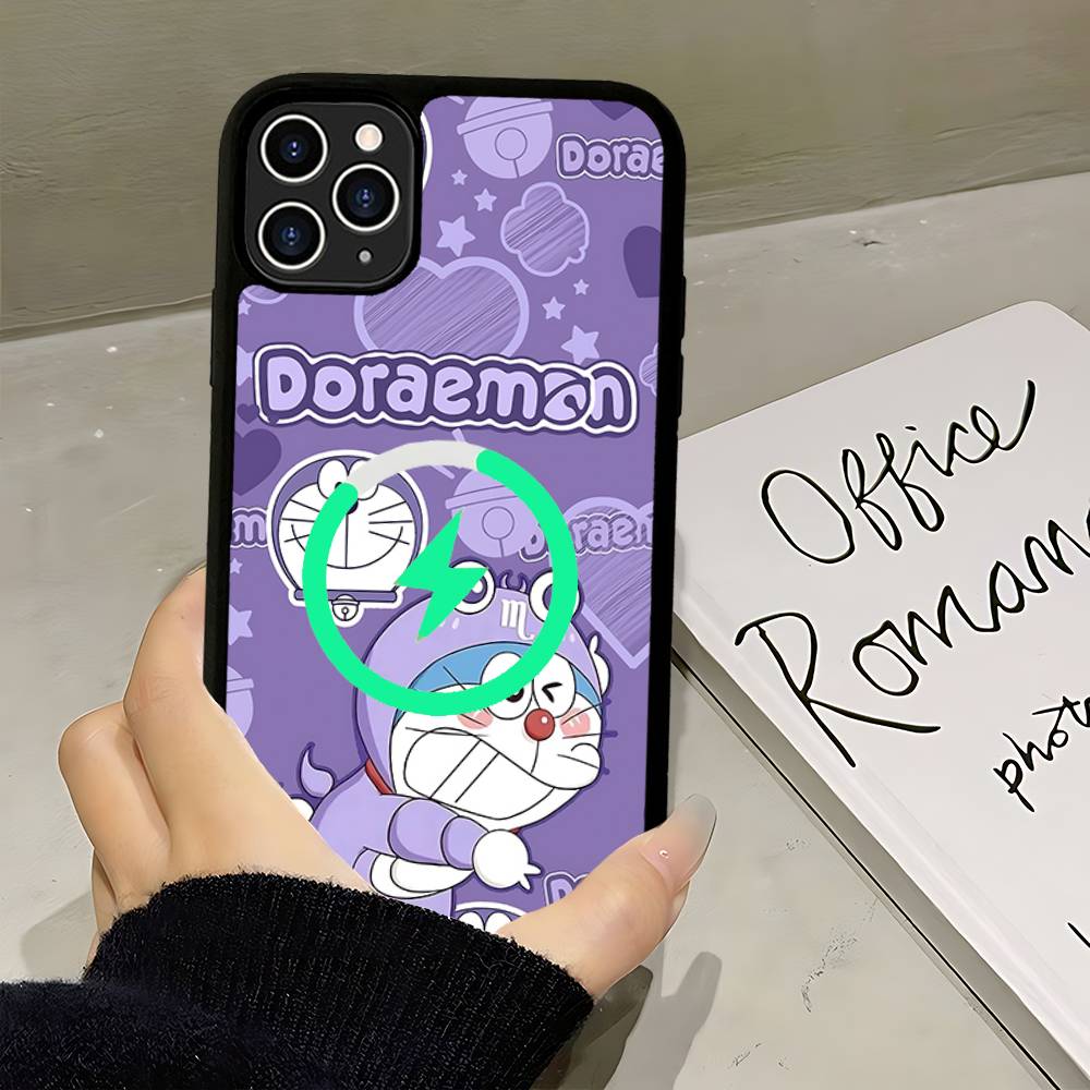 Cartoon D-Doraemons For Magsafe Magnetic Wireless Phone Case For IPhone 11 12 13 14 15 16 17 Pro Max Plus Cover