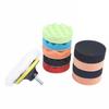12pcs 3 inches Buffing Waxing Polishing Sponge Pads Kit Set For Car Polisher Drill