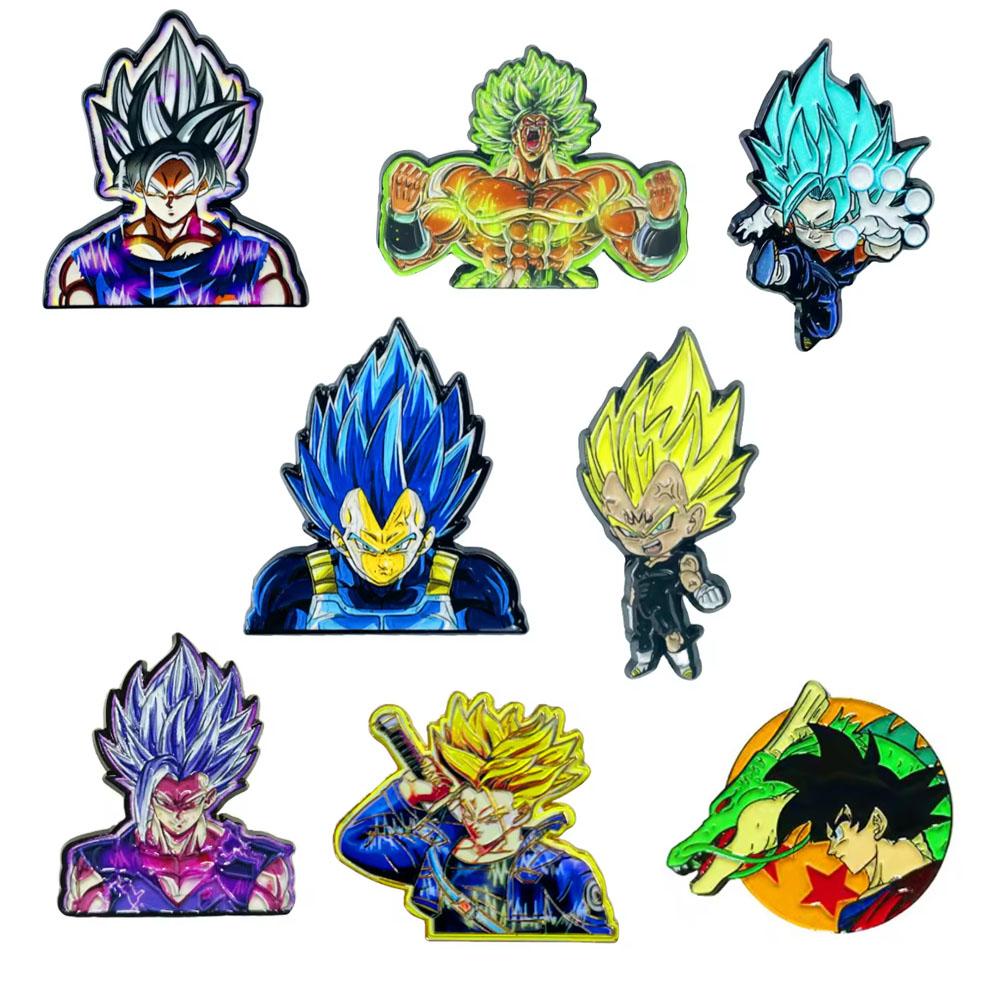 Anime Brooches for Women Cartoon Enamel Pins Lapel Pins for Backpack Metal Badges Fashion Jewelry Accessories Decoration Gift