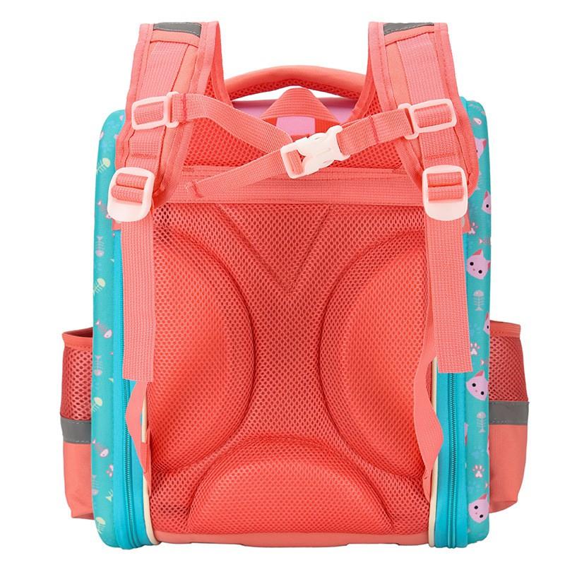 Lightweight Kids School Backpack With 3D Printed Animal Patterns Breathable Nylon Daypack Boys Girls Ages 8-10