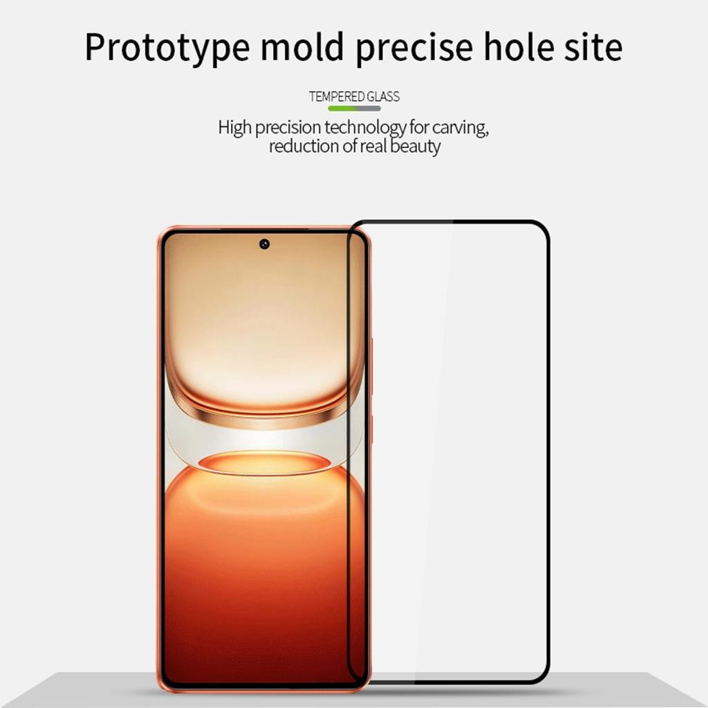 For vivo iQOO Z10 Turbo Pro 5G/vivo iQOO Z10 Turbo 5G Screen Protector MOFI 9H Full Glue Full Coverage High Aluminum-Silicon Glass Film