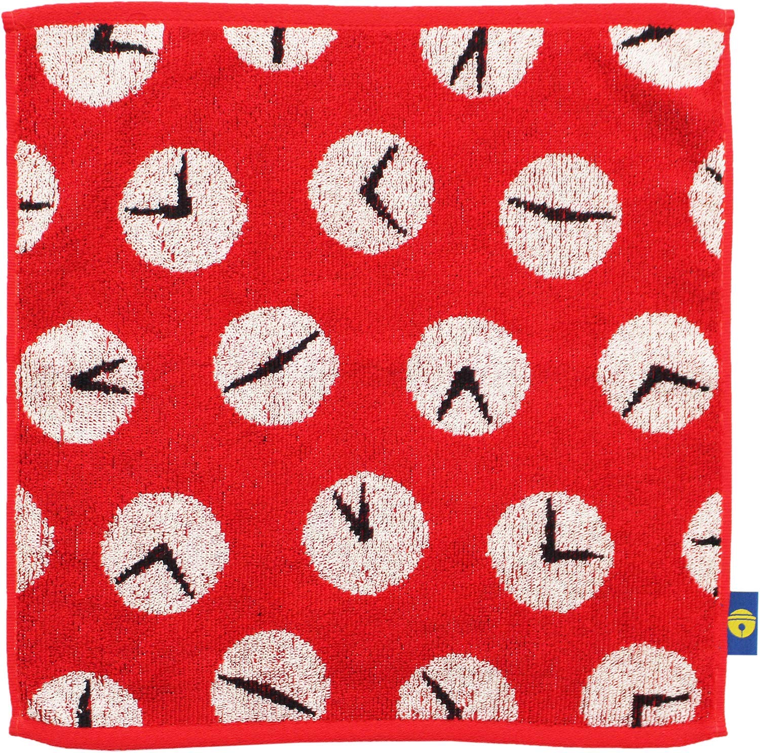 

Kusubashi Mon Ori Hand 35 x 34 Doraemon Time Guest Towel, Red, Approx. cm, Cloth, Towel, A-87113-51-R