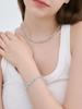 L'Ombrillant Blue Gemstone Surgical Steel Necklace