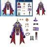 Genshin Impact Mona Cosplay Kostüm Komplettset Hochwertige Baumwolle Exquisite Details