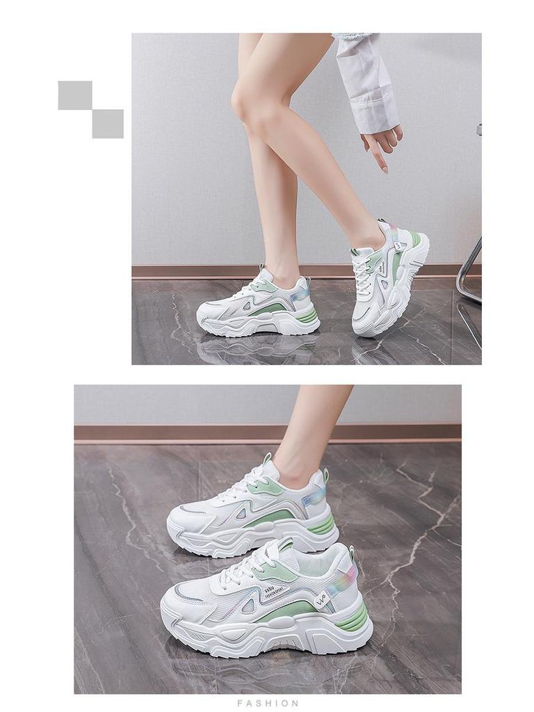 Women's Trendy Daddy Sneakers K802 - Spring 2025 Collection, All-Match Casual Sports Shoes for Spring and Autumn