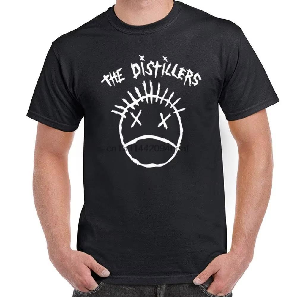 

The Distillers T Shirt Punk Logo Men Women Styles tee Size S 6XL XXXXXL чёрный