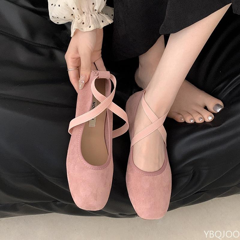 Fashion Spring summer new flat shoes fashionable temperament shallow mouth soft sole comfortable simple versatile single shoe