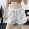 Women's Summer Floral Cotton Antibacterial Breathable Skin Friendly Soft Safety Leggings
