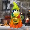 Colorful Halloween  Pumpkin  Hat Ornament, Adding Magical Fun To The Festival