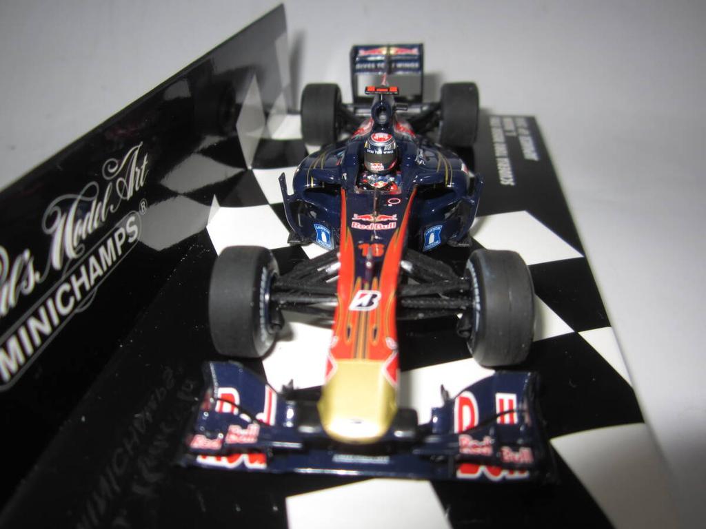 [USED] PMA Mini Champs 1/43 Toro Rosso STR5 2010 Japanese Grand Prix No. 16 Sébastien Buemi Lawson Edition (with added antenna)