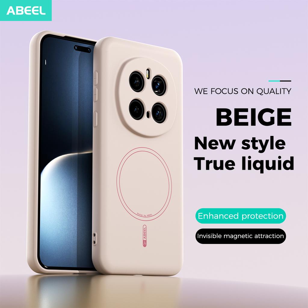For Huawei Honor Magic 7 Pro Case Soft Liquid Silicone Skin Wireless Charging Protect Back Cover Case For Magic 7 7Pro Shell