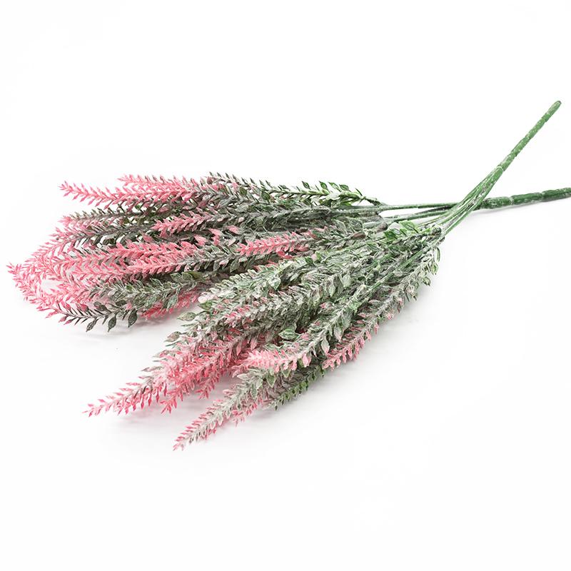 Künstliche Plastikblume Lavendel Mehrfarbig Vasen für Heimdeko Hochzeit Braut Halteblumen Material Haushaltsprodukte