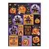 Halloween Print Pumpkin Castle Blanket Flannel Blanket Throw Blanket