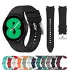 Straps For Samsung Galaxy Watch 7/FE/6/4 Classic Silicone Ridge Sport Bracelet Correa Galaxy Watch 5/5 Pro/6/44mm 40mm 45mm Band