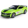 1/32 Mustang Shelby GT500 Alloy Sports Car Model Diecast Metal Toy Racing Car Vehicle Model Simulation Sound and Light Kids Gift