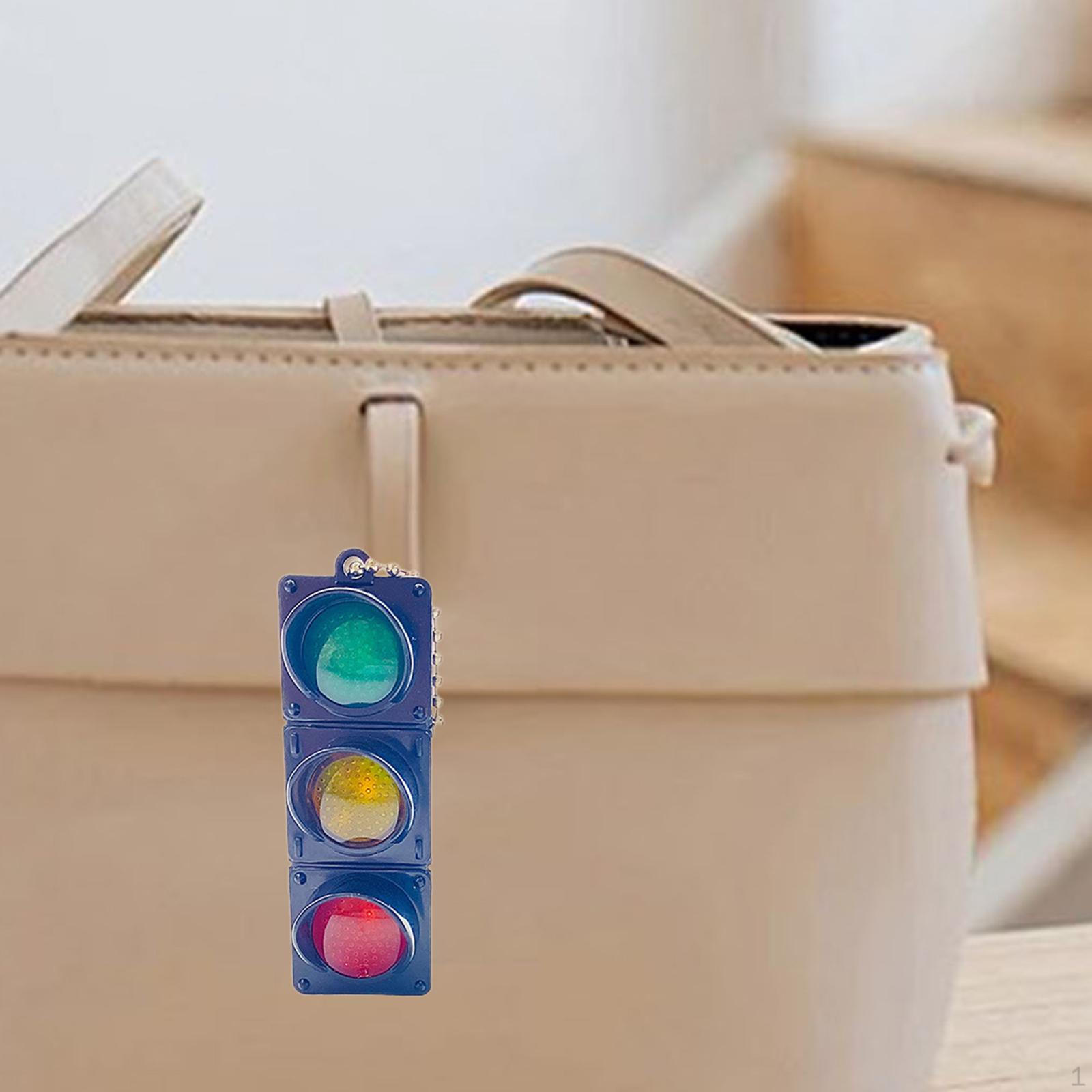 

Брелок для ключей в виде светофора, подвеска для сумки, подвеска для автомобиля на День отца, свадьба traffic signal