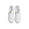 Nike Blazer 77 Leather Casual Slip-Resistant Shock-Absorbing Durable Low-Top Sneakers Women Sneakers White Green Gray DC4769-112