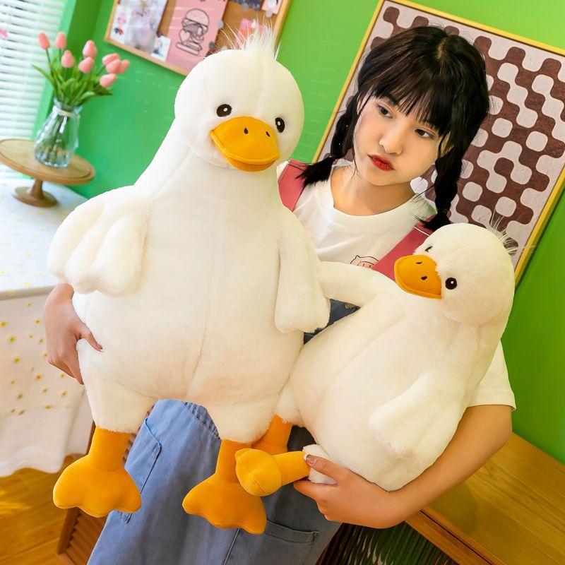 Duck Yellow Big Goose Plush Toy Doll Throw Pillow Gift Comfortable Durable Soft