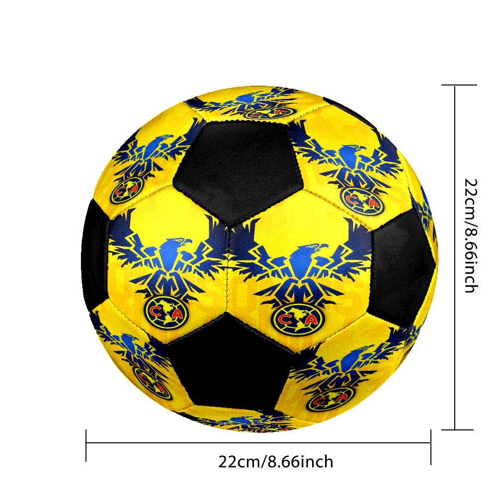 1pc Club America Soccer Ball Size 5 Indoor Soccer Ball Fashion Colorful Backyard Game - Great For Sports Fans Gift HE17