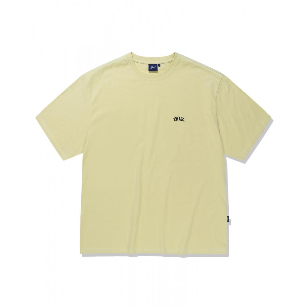 

YALE 23SS ONEMILE WEAR SMALL ARCH TEE VINTAGE YELLOW